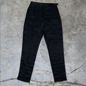 Silk pants